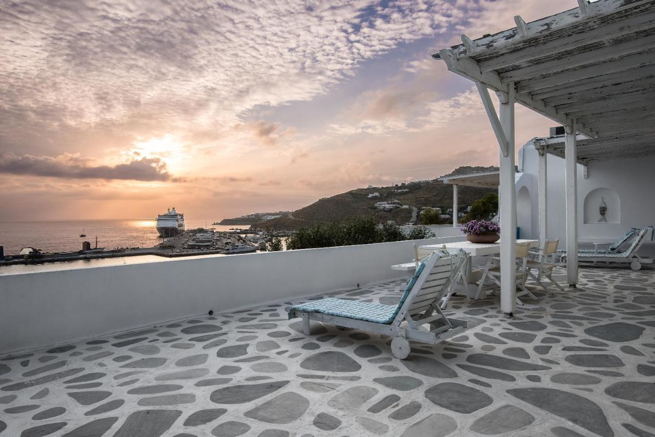 Sunny Guest House New Port Mykonos Tourlos Eksteriør billede